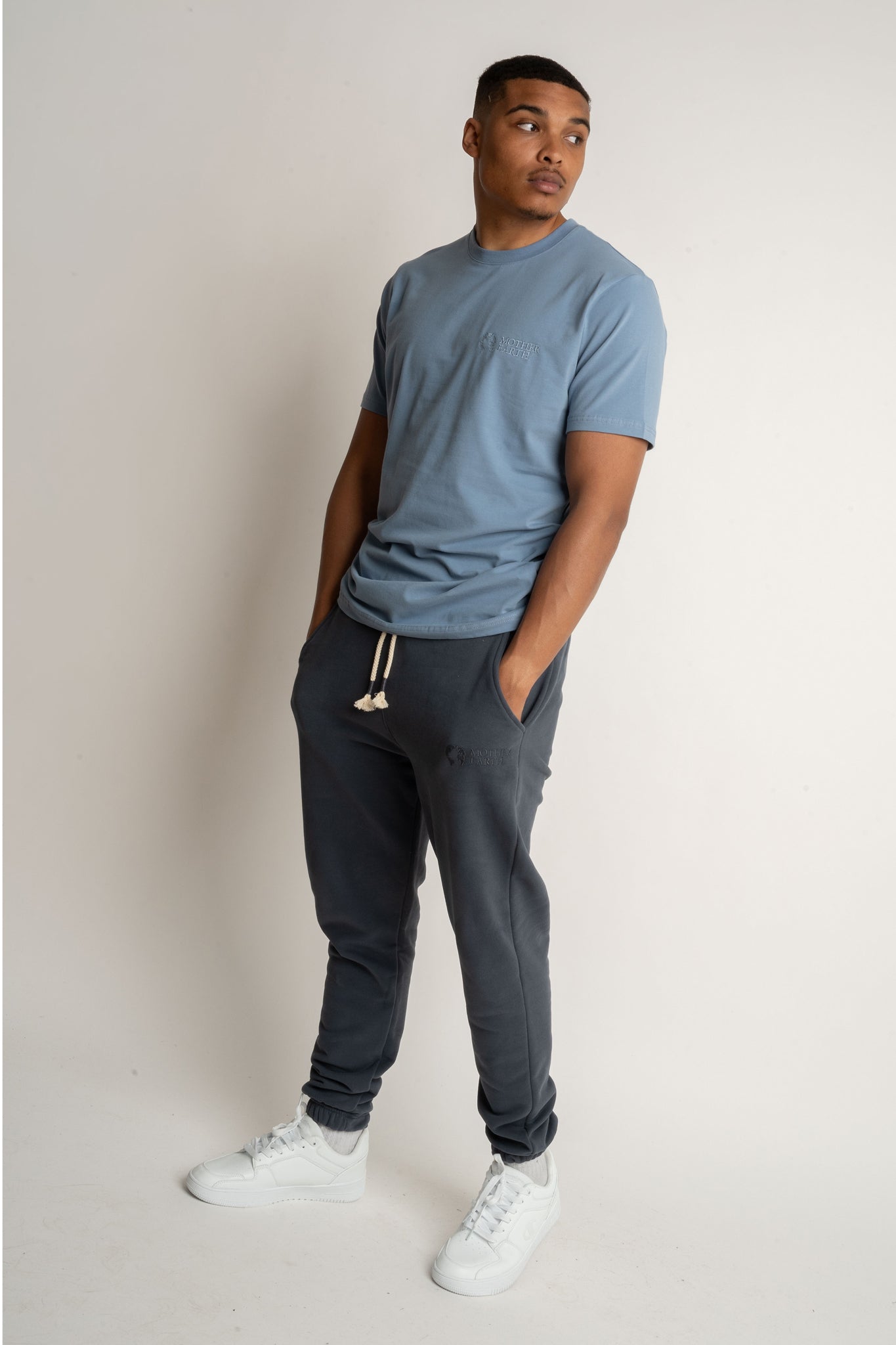Men's Dark Blue T-Shirt - EVEREST