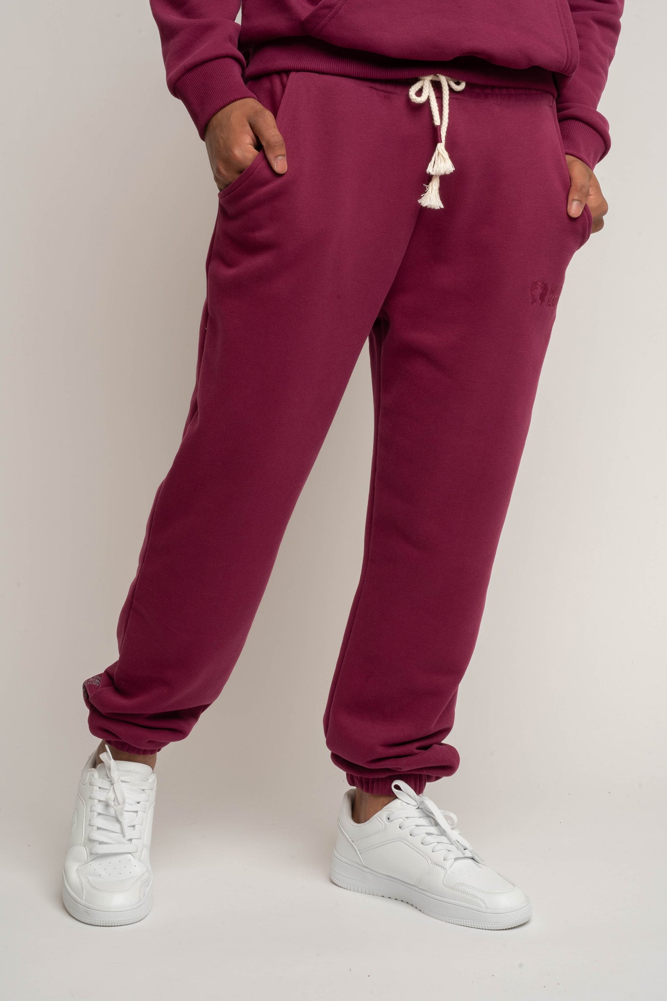 MEN'S BURGUNDY SWEATPANTS - CORADO