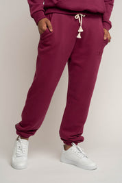 MEN'S BURGUNDY SWEATPANTS - CORADO