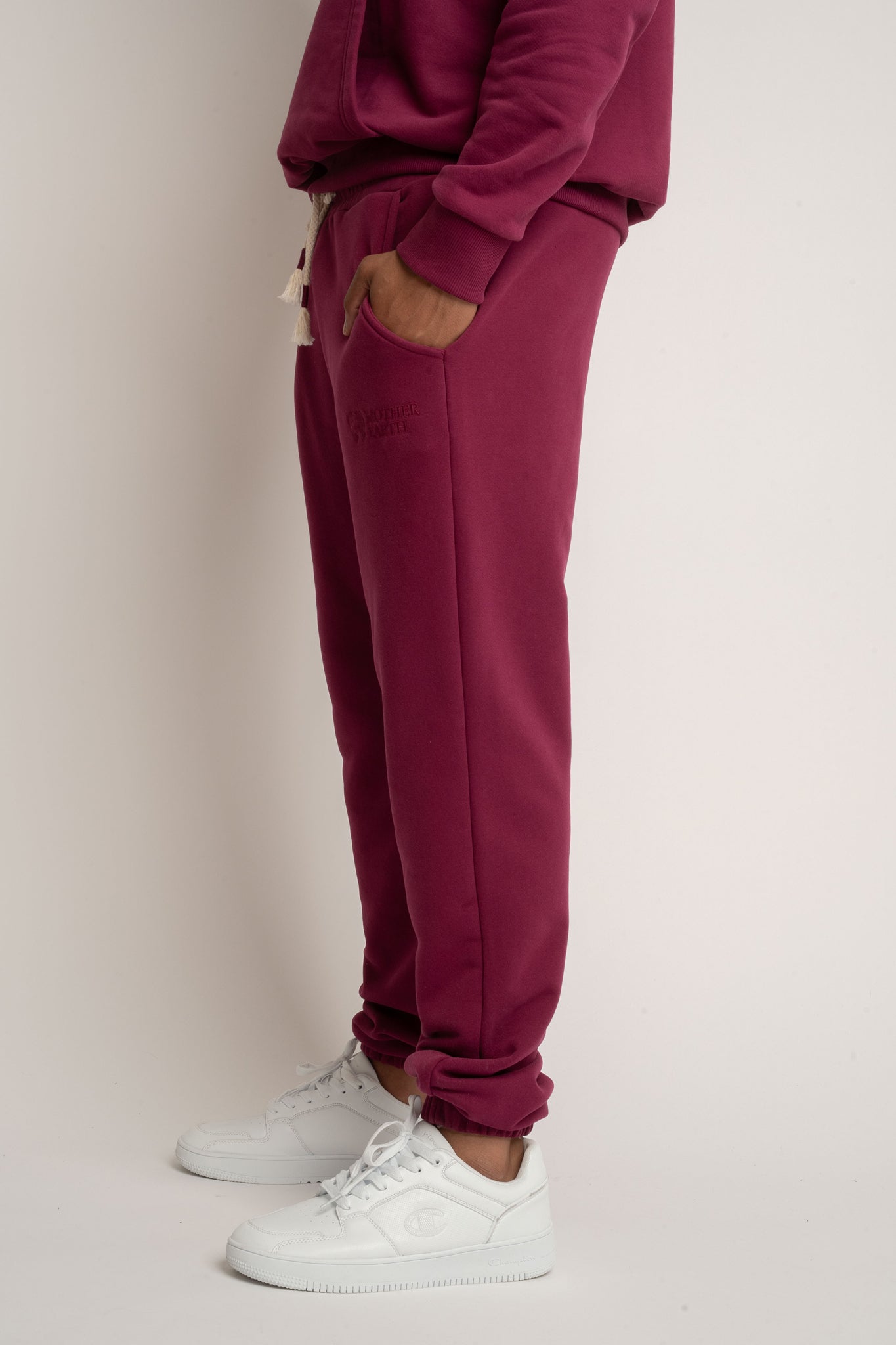 MEN'S BURGUNDY SWEATPANTS - CORADO