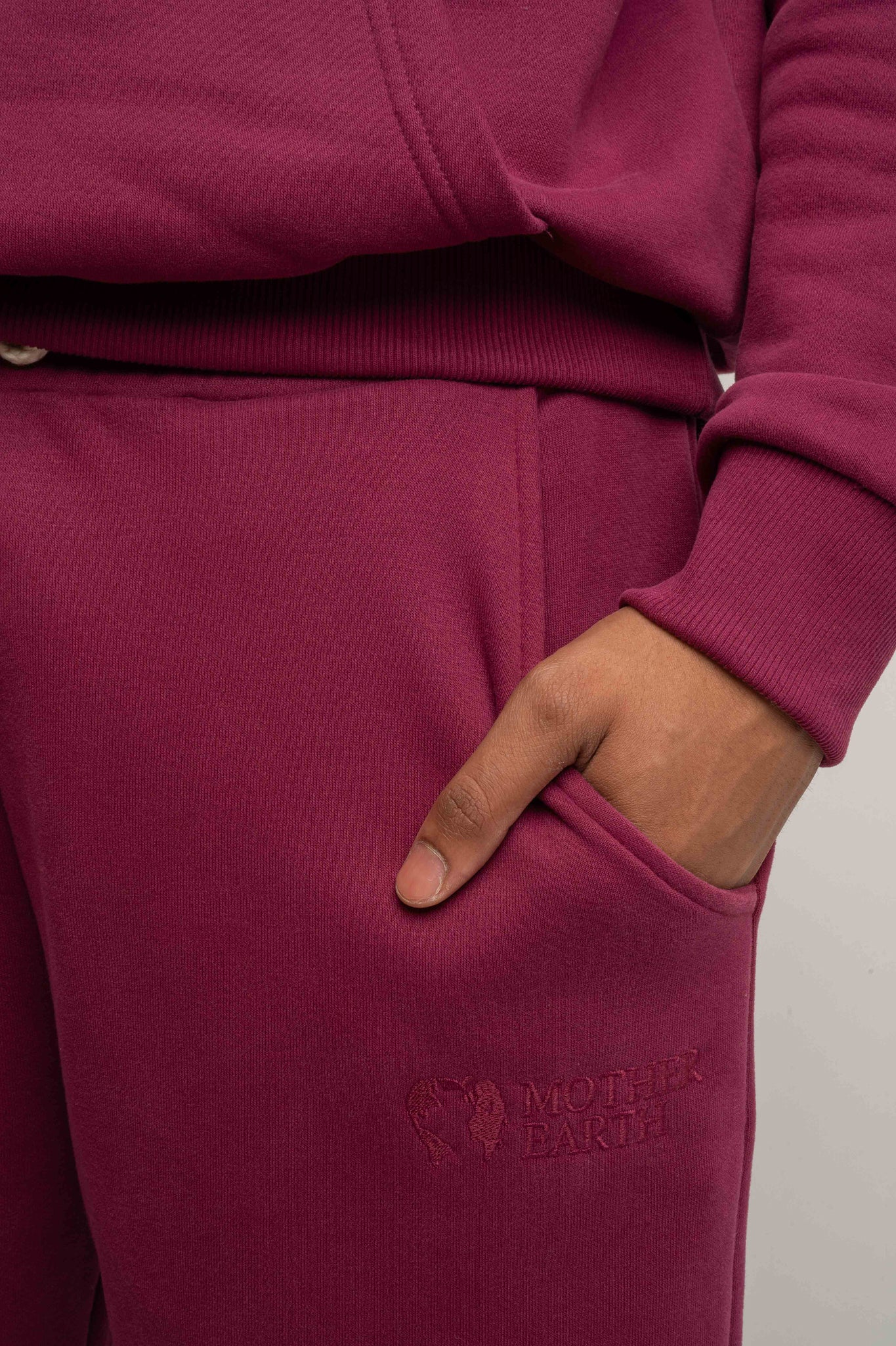 MEN'S BURGUNDY SWEATPANTS - CORADO