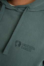MEN'S WASHED HOODIE GREEN – AARHUS