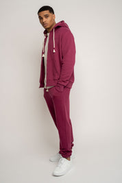 MEN'S BURGUNDY SWEATPANTS - CORADO