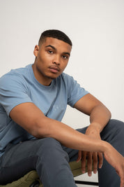 Men's Dark Blue T-Shirt - EVEREST