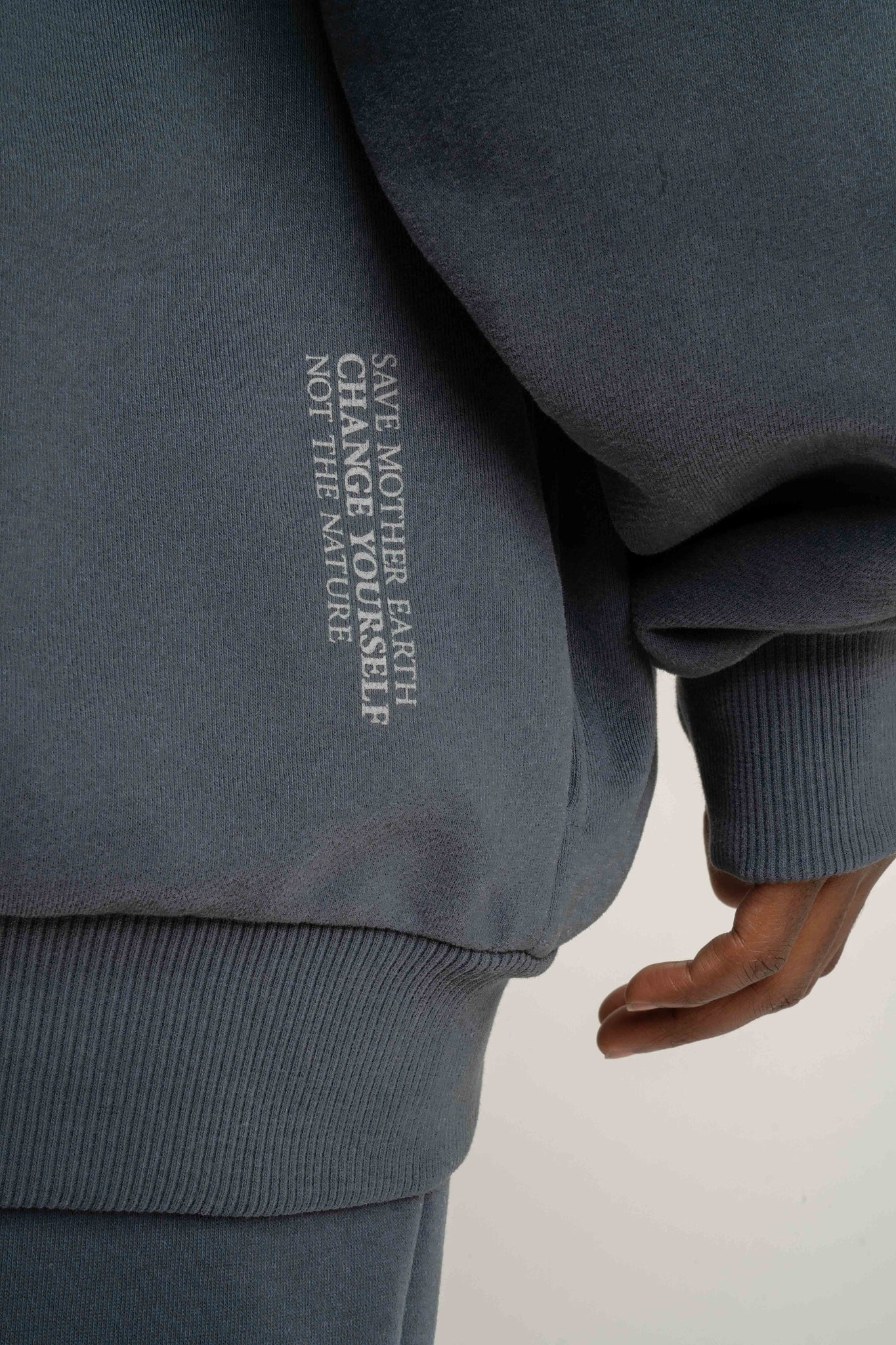 BLUZA Z KAPTUREM ROZPINANA 2nd DROP GRAFITOWA -NIKO