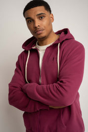 MEN'S BURGUNDY HOODIE - NASSAU