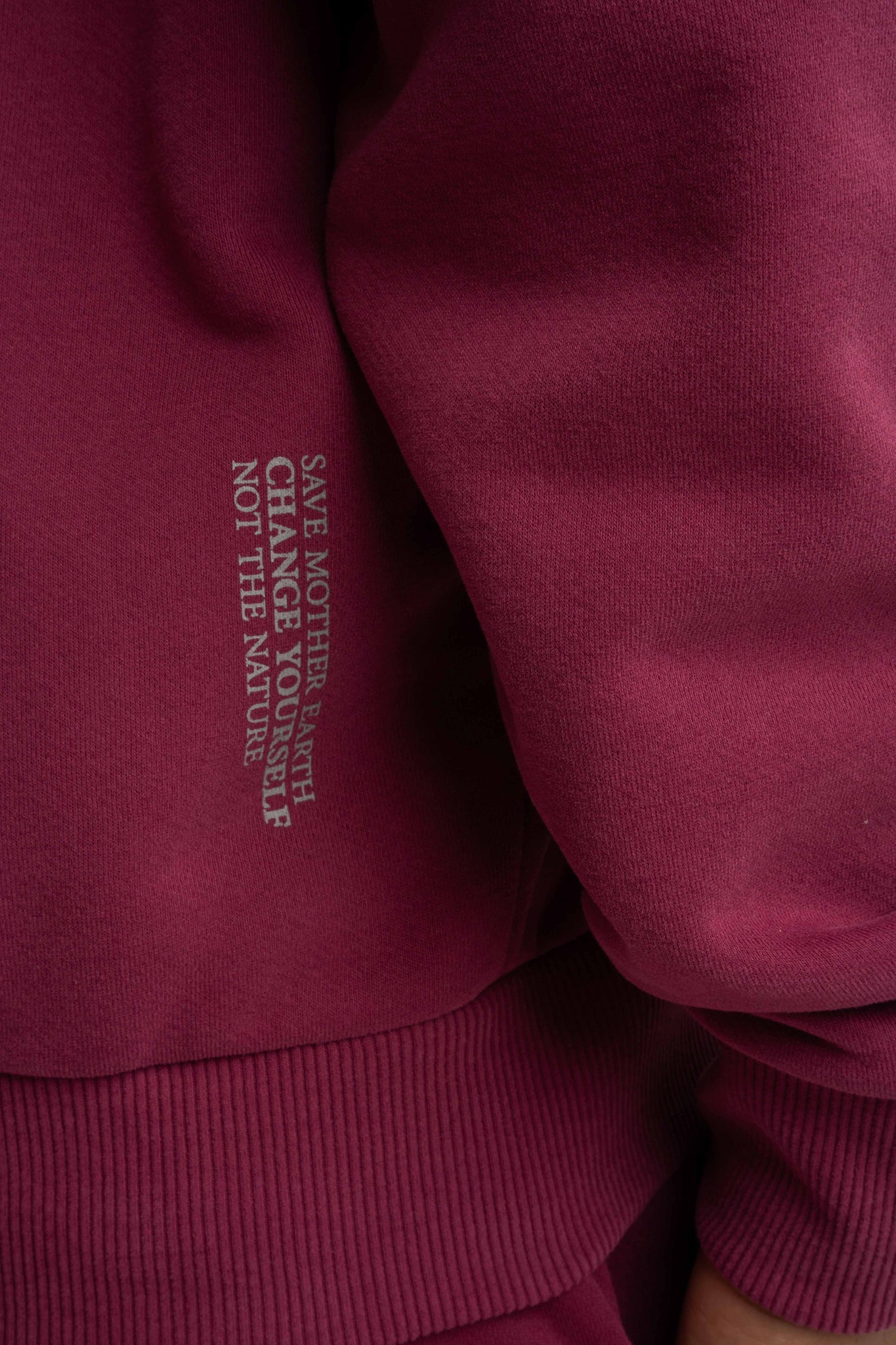 MEN'S BURGUNDY HOODIE - NASSAU