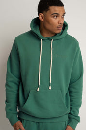 MEN'S GREEN HOODIE - ASTON