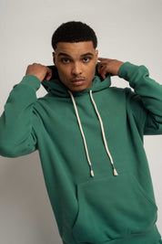 MEN'S GREEN HOODIE - ASTON
