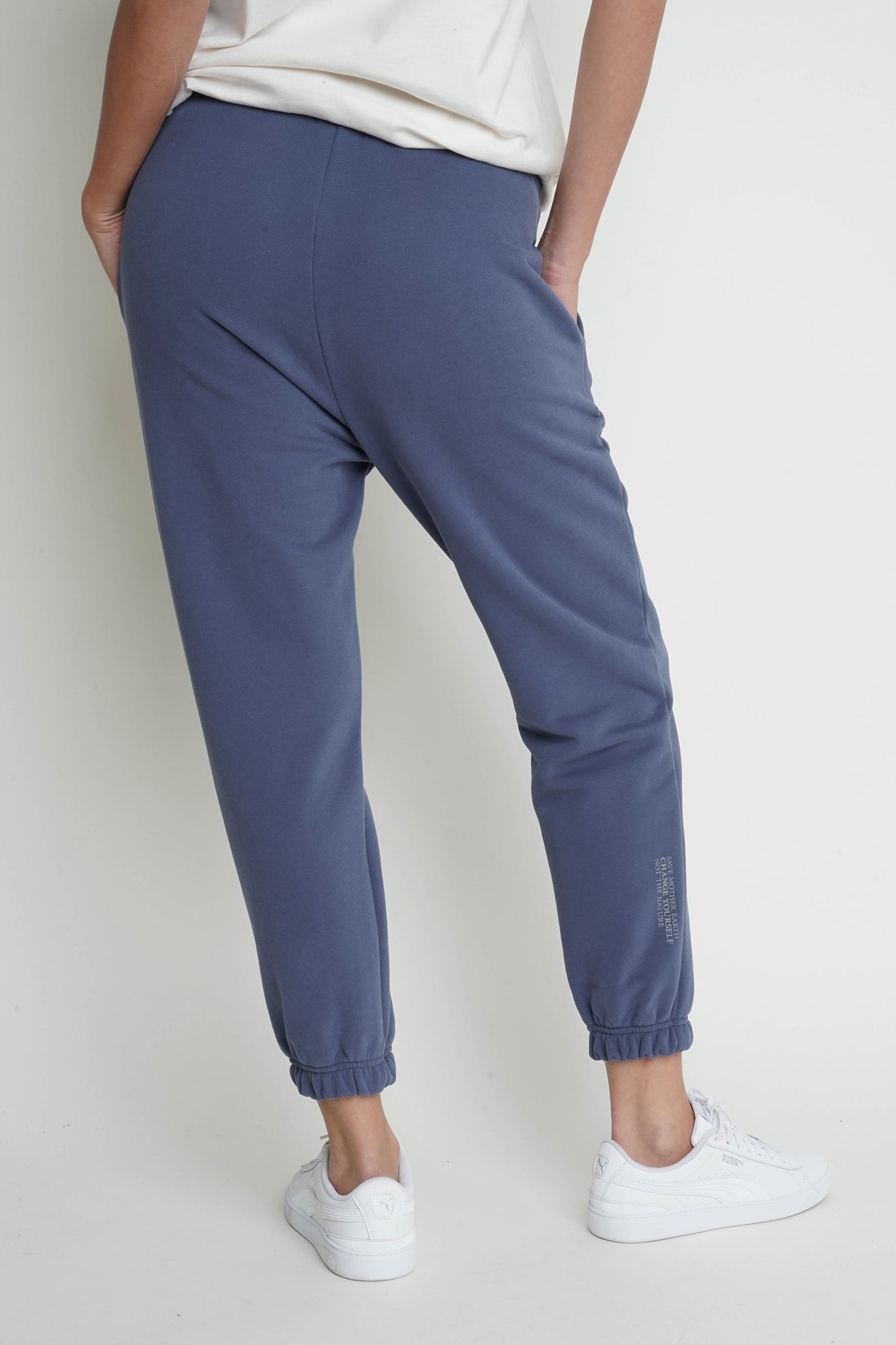 SPODNIE DRESOWE TYPU BAGGY 2nd DROP GRANATOWE - KARPATOS