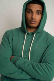 MEN'S GREEN HOODIE - ASTON