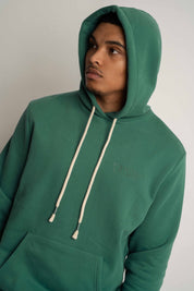 MEN'S GREEN HOODIE - ASTON