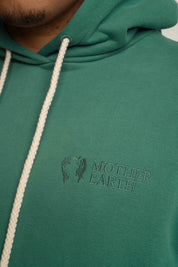 MEN'S GREEN HOODIE - ASTON