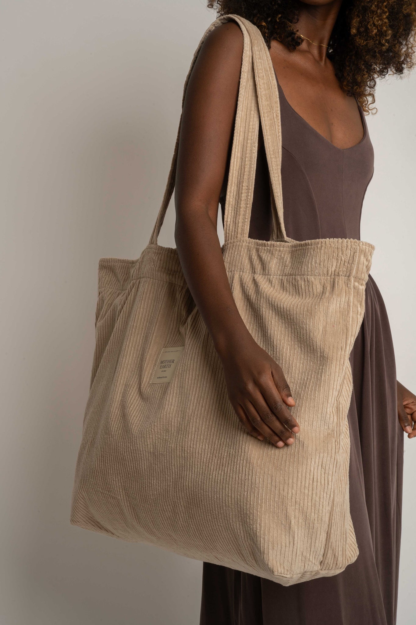 CREAM SHOPPER BAG - ADALAR