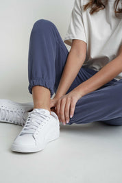 SPODNIE DRESOWE TYPU BAGGY 2nd DROP GRANATOWE - KARPATOS