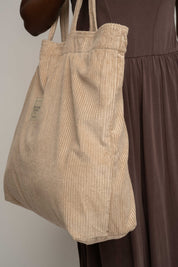 CREAM SHOPPER BAG - ADALAR