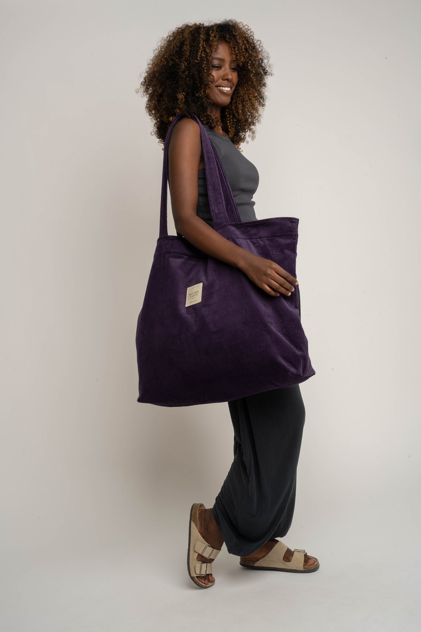 CREAM SHOPPER BAG - ADALAR
