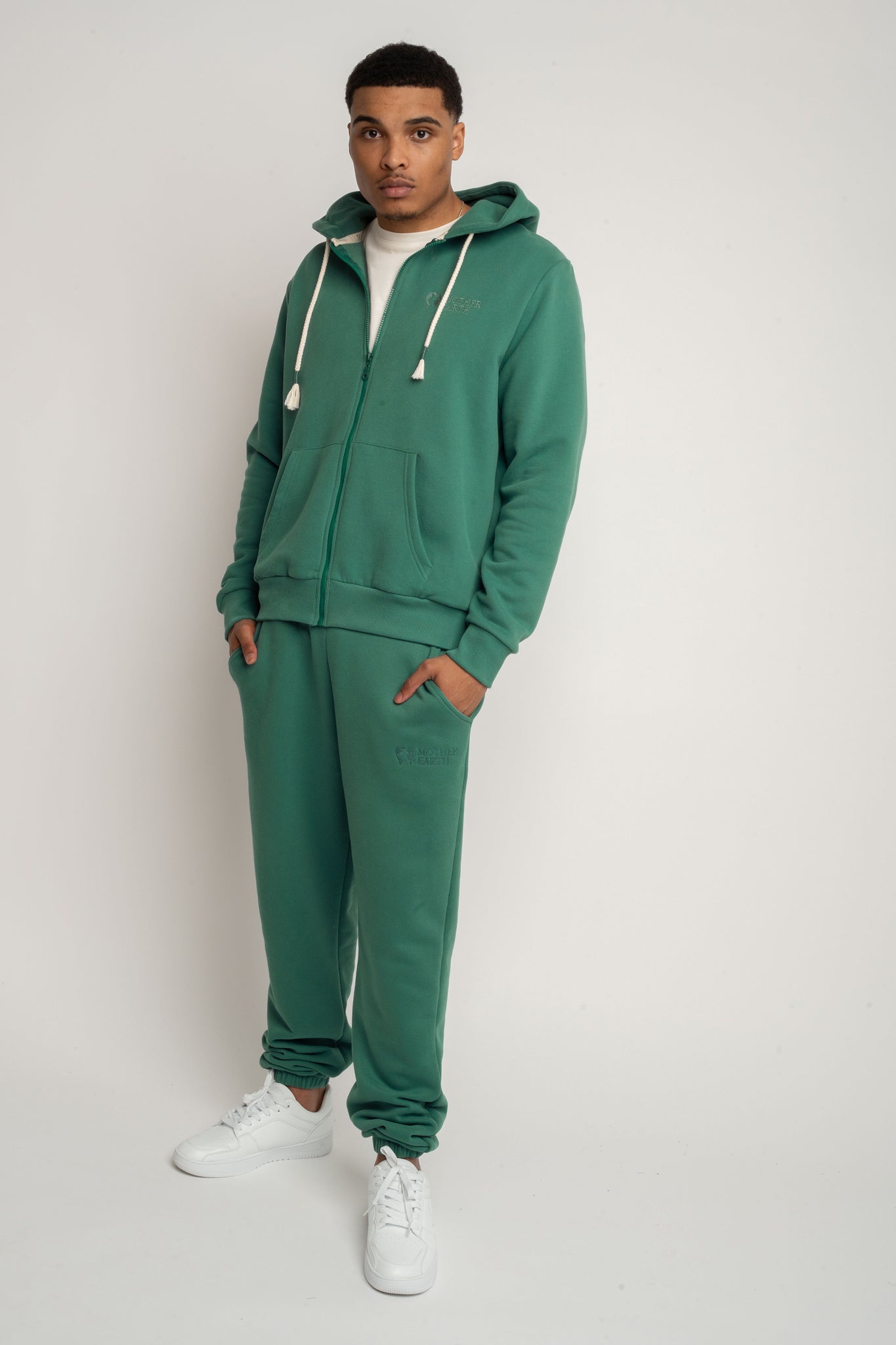 MEN'S GREEN HOODIE - NASSAU