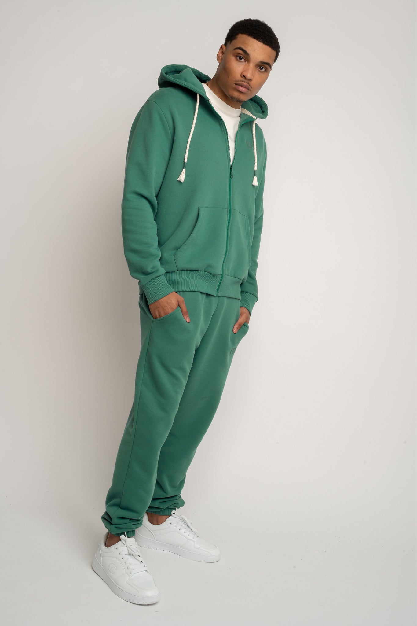 MEN'S GREEN HOODIE - NASSAU