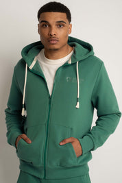 MEN'S GREEN HOODIE - NASSAU