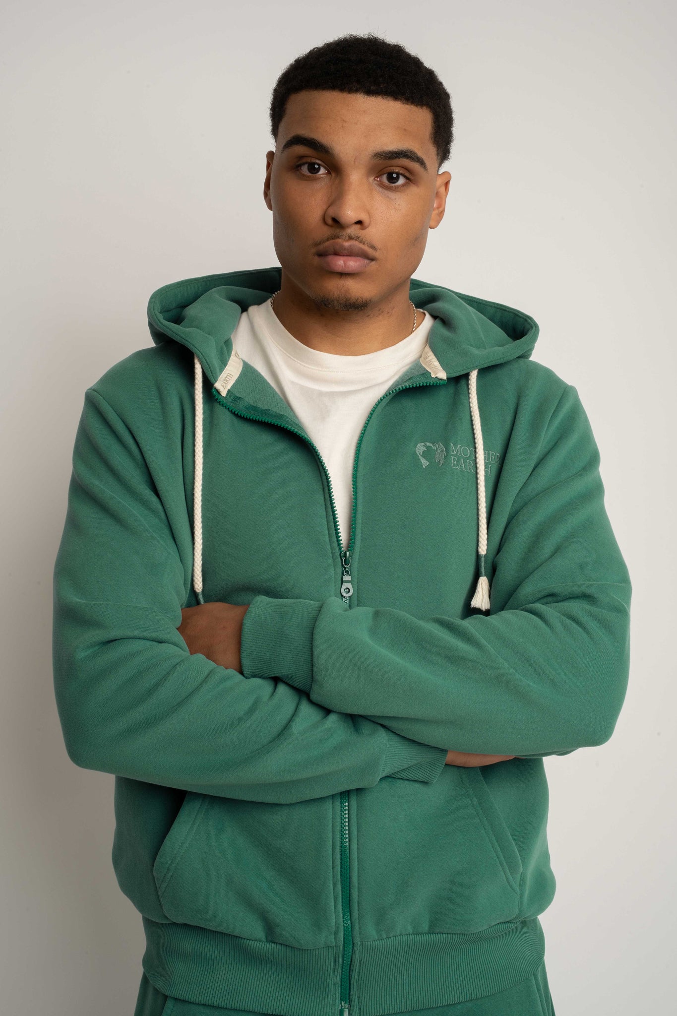 MEN'S GREEN HOODIE - NASSAU