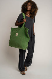 CREAM SHOPPER BAG - ADALAR
