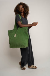 CREAM SHOPPER BAG - ADALAR