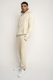 MEN'S LIGHT BEIGE HOODIE - ASTON