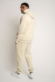 MEN'S LIGHT BEIGE HOODIE - ASTON