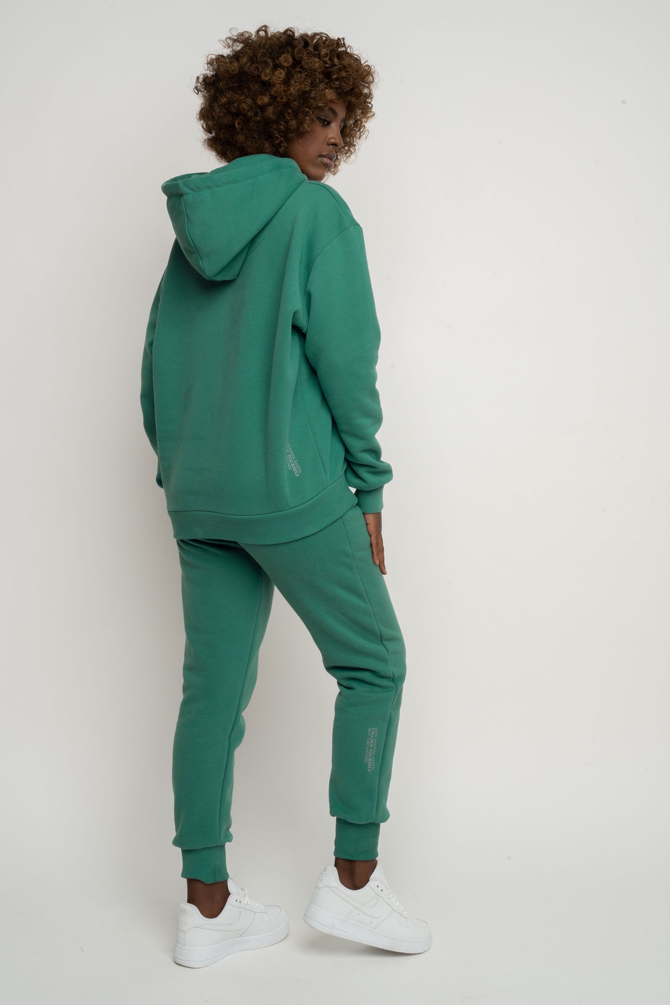 FOREST GREEN HOODIE - MOHELI
