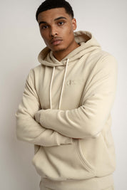 MEN'S LIGHT BEIGE HOODIE - ASTON