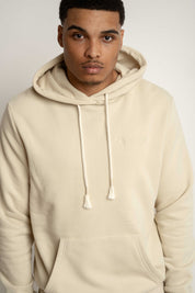 MEN'S LIGHT BEIGE HOODIE - ASTON