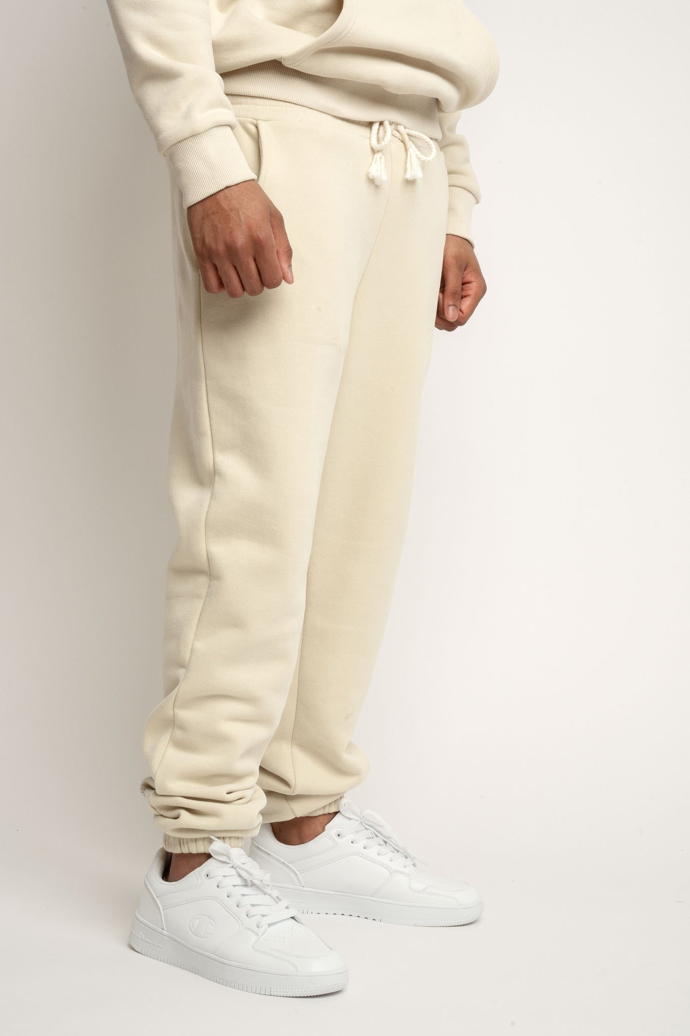 MEN'S LIGHT BEIGE SWEATPANTS - CORADO