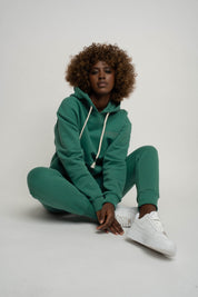FOREST GREEN HOODIE - MOHELI