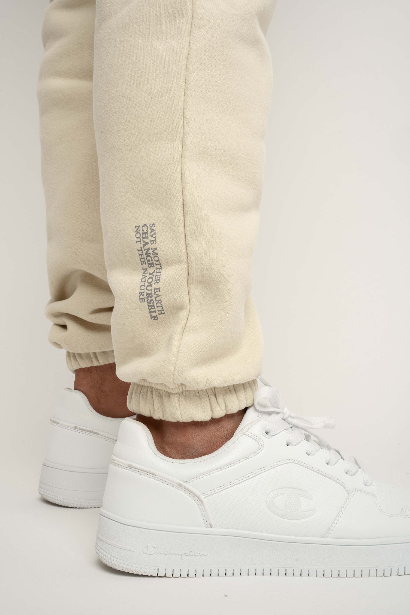 MEN'S LIGHT BEIGE SWEATPANTS - CORADO