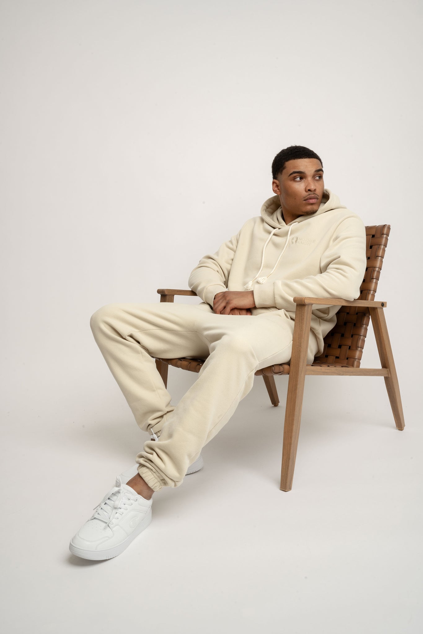 MEN'S LIGHT BEIGE SWEATPANTS - CORADO
