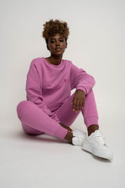 SPODNIE DRESOWE TYPU JOGGER CUKIEROKOWY RÓŻ - BEGERA