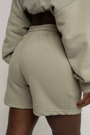 OLIVE SWEATSHORTS - LA GOMERA