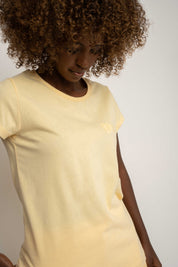 T-SHIRT DAMSKI ŻÓŁTY - SALINA