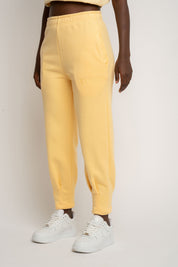 YELLOW TAPERED SWEATPANTS - ANACAPA