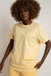 T-SHIRT DAMSKI ŻÓŁTY - TULUM