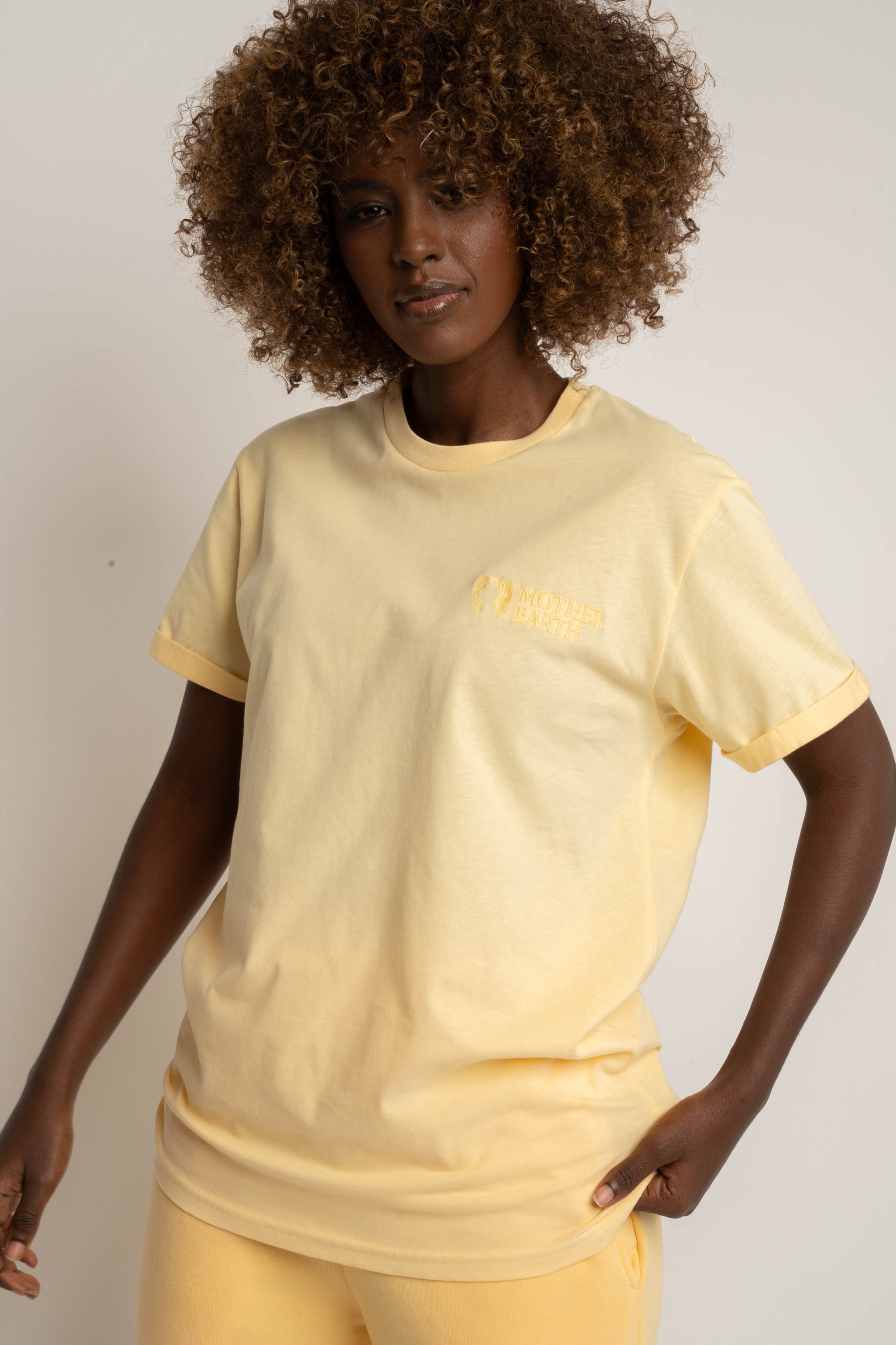 T-SHIRT DAMSKI ŻÓŁTY - TULUM