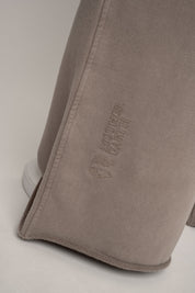 SPODNIE DRESOWE Z EFEKTEM WASHED MOCCA - ESBJERG