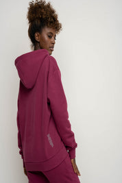 HOODIE BURGUNDY - MOHELI