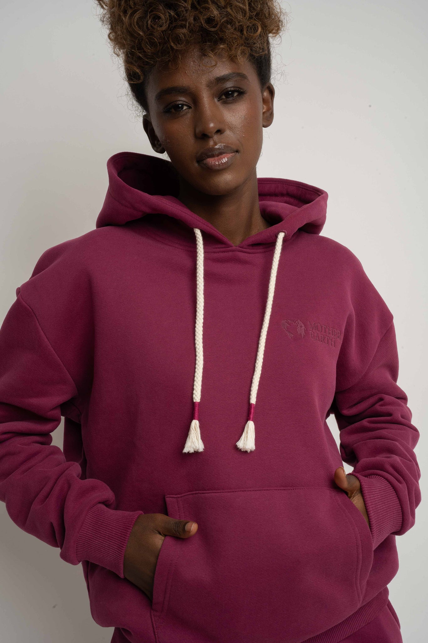 HOODIE BURGUNDY - MOHELI