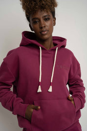 HOODIE BURGUNDY - MOHELI