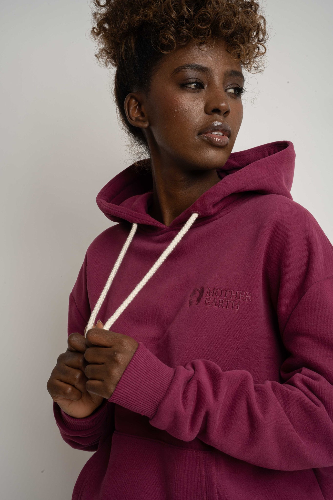 HOODIE BURGUNDY - MOHELI