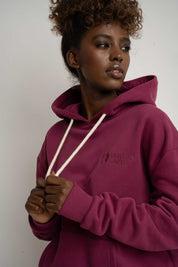 HOODIE BURGUNDY - MOHELI