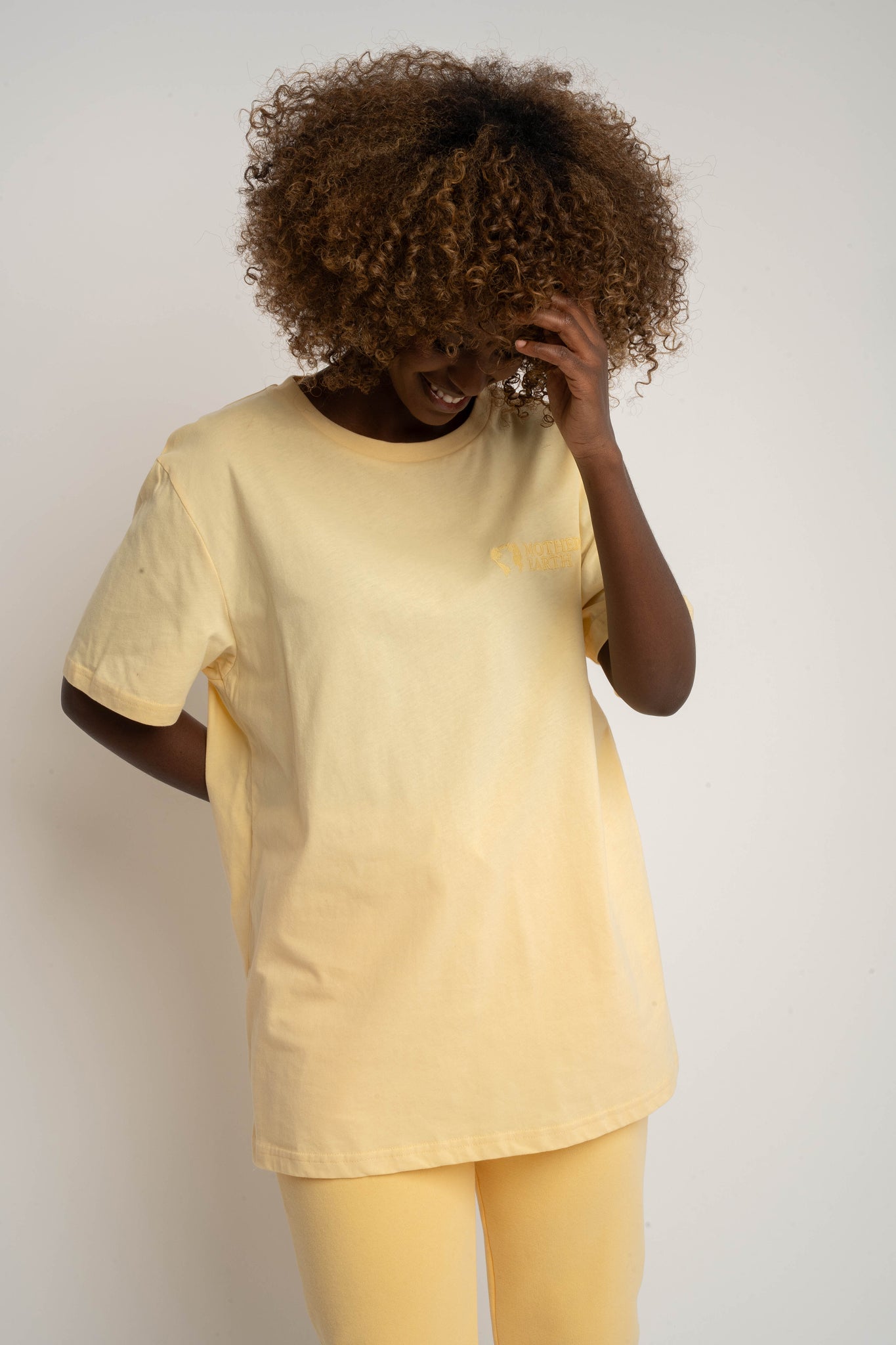 T-SHIRT DAMSKI ŻÓŁTY - BALI