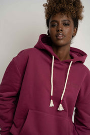 HOODIE BURGUNDY - MOHELI
